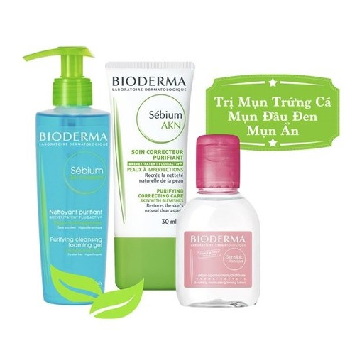 Đánh giá chân thực combo trị mụn Bioderma