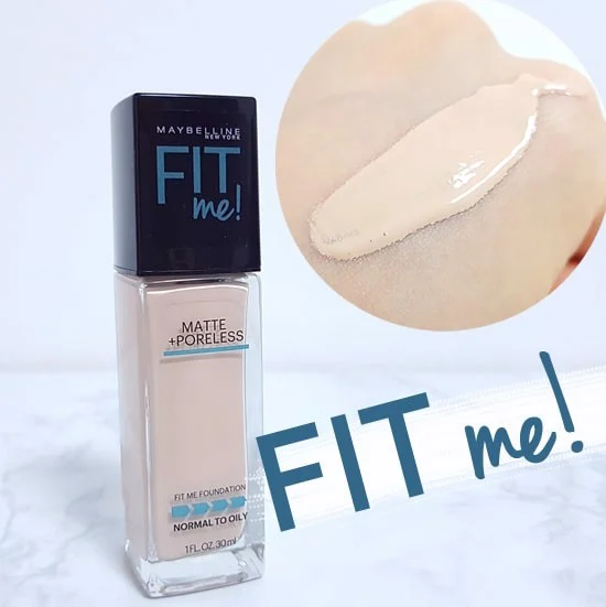 Review Kem nền Maybelline Fit Me